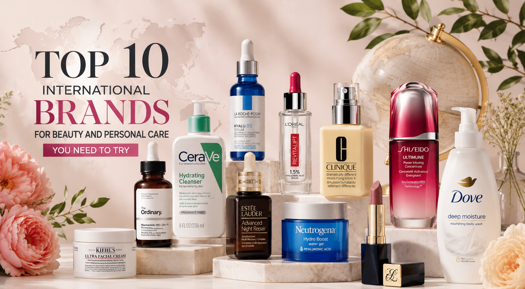 Top 10 International Brands for Beauty and Personal Care You Need to Try in 2026